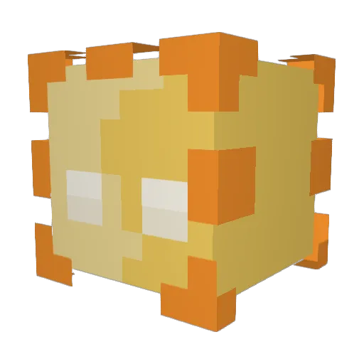 SaffronaJess Minecraft avatar head, 3D render