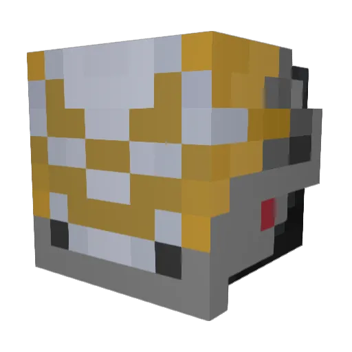 Saffy127 Minecraft avatar head, 3D render
