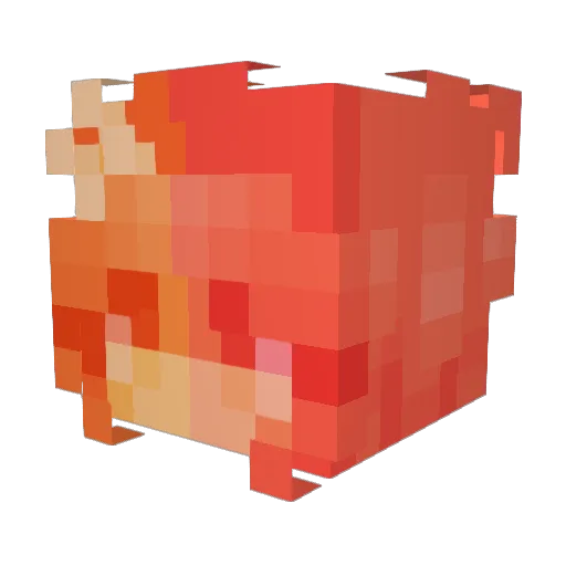 SaffySunflower Minecraft avatar head, 3D render