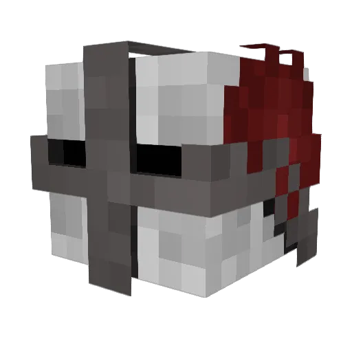 SaftJaeger Minecraft avatar head, 3D render