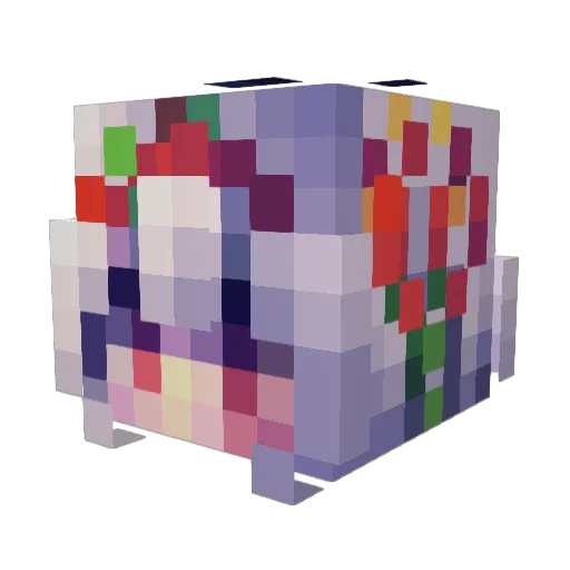 Sage_Snowstorm Minecraft avatar head, 3D render