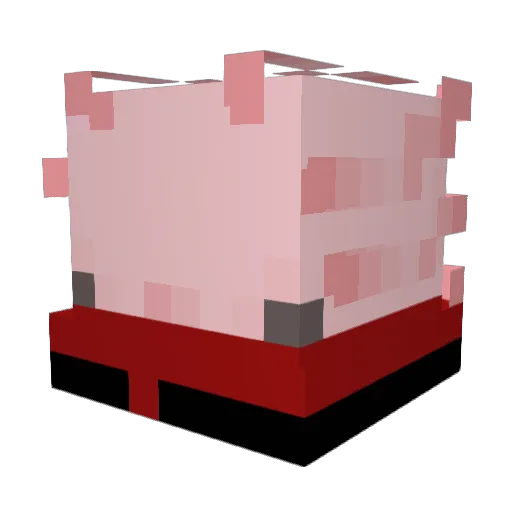 Sagecane Minecraft avatar head, 3D render