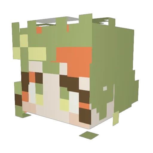 Minecraft-Avatar von Sagelespice: Kopf als 3D-Render
