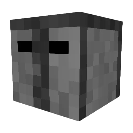 Sagitt26 Minecraft avatar head, 3D render