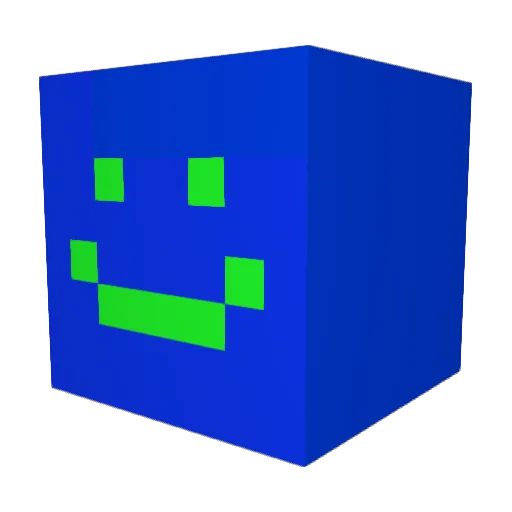 Sagyczcz Minecraft avatar head, 3D render
