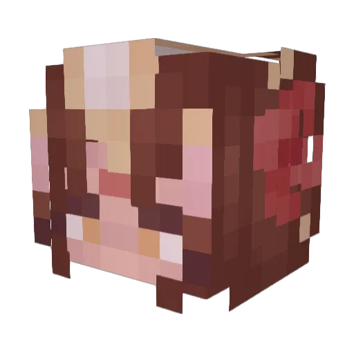 Sah120805 Minecraft avatar head, 3D render