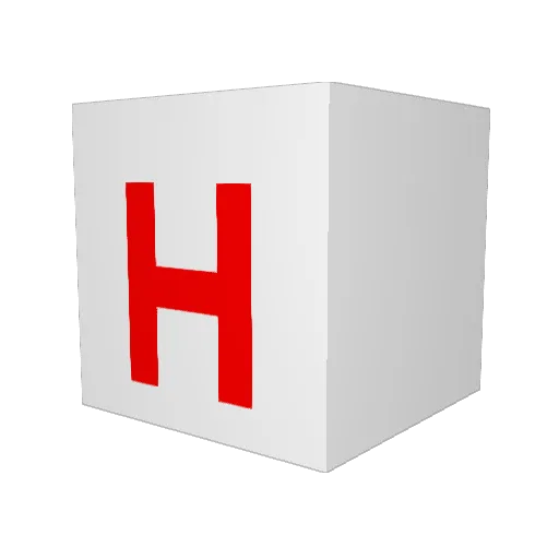 Sah2Sah Minecraft avatar head, 3D render