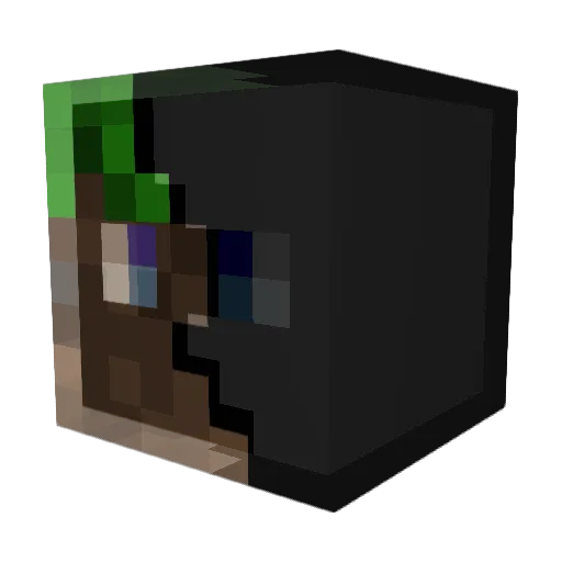 Sahara_The_Goose Minecraft avatar head, 3D render