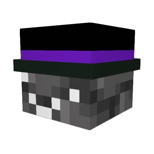 SaiGamer Minecraft avatar head, 3D render
