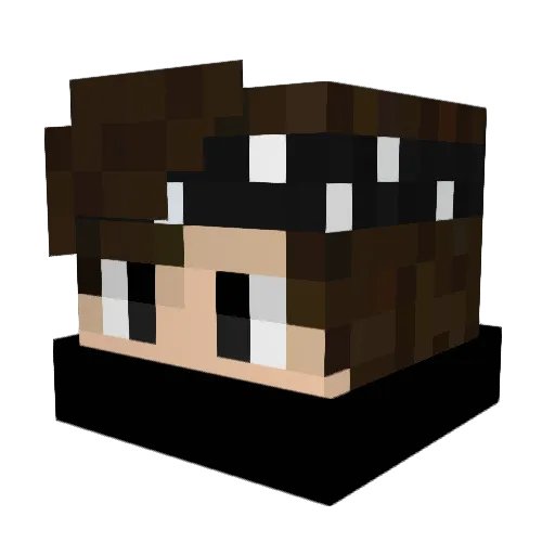 Saiah2014 Minecraft avatar head, 3D render