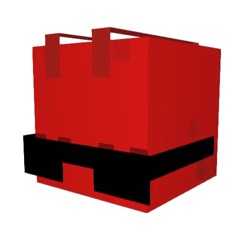 Saiberdrax Minecraft avatar head, 3D render