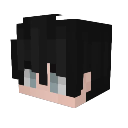 SaiidMC Minecraft avatar head, 3D render