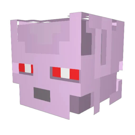 SailedClover Minecraft avatar head, 3D render