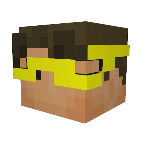 Sailor_Moon74 Minecraft avatar head, 3D render