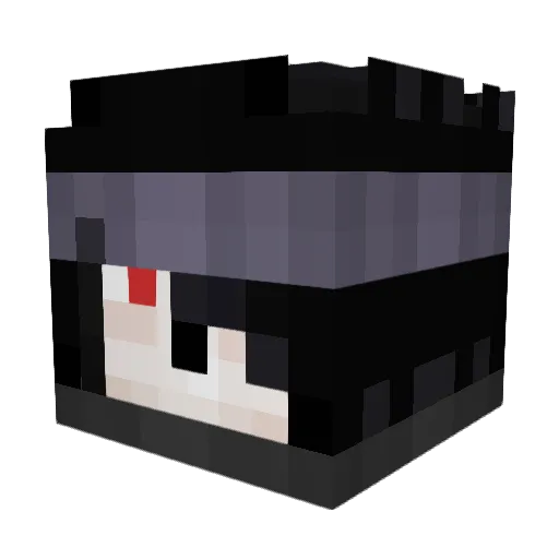 Saimongh Minecraft avatar head, 3D render