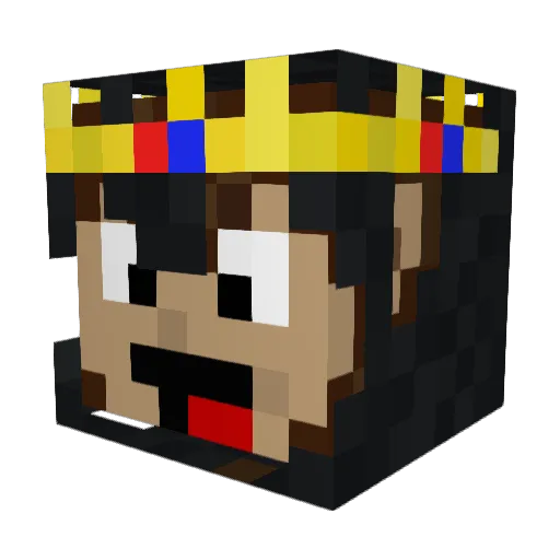 SaintGage952 Minecraft avatar head, 3D render