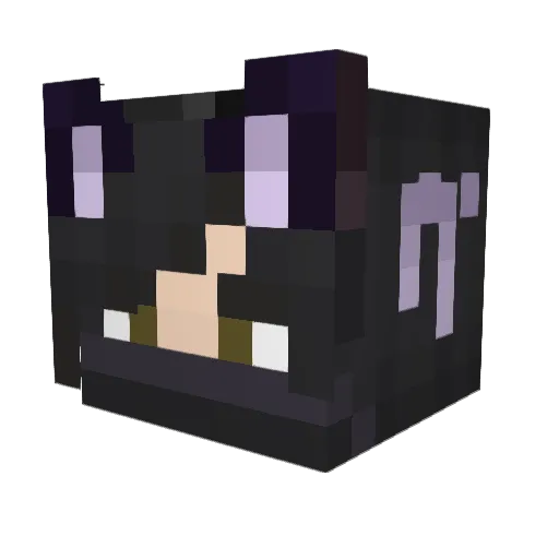 SaintMark_ Minecraft avatar head, 3D render
