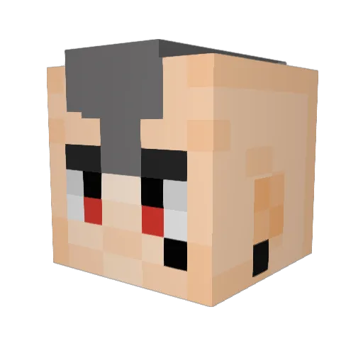 SaintReaper1392 Minecraft avatar head, 3D render