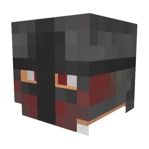Saint_George Minecraft avatar head, 3D render