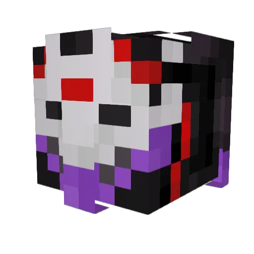 Saint_Sisman Minecraft avatar head, 3D render