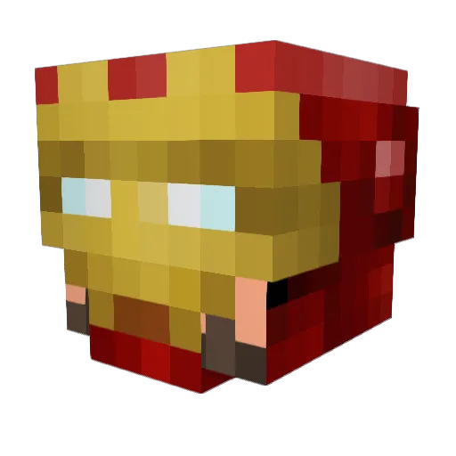 SaintsFan131 Minecraft avatar head, 3D render