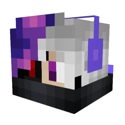 SairBerkay Minecraft avatar head, 3D render