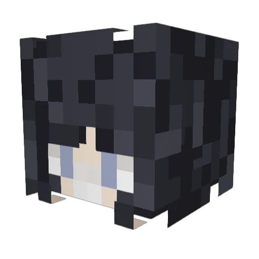 Sairaphim_ Minecraft avatar head, 3D render