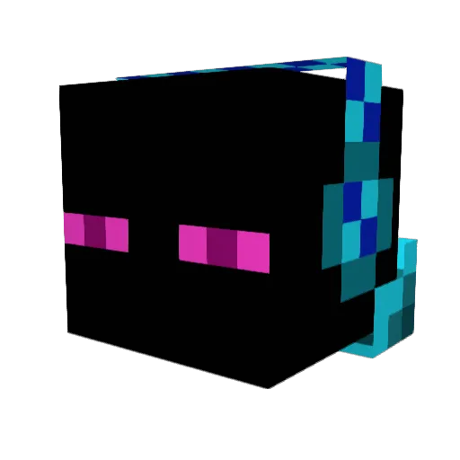 Saithed Minecraft avatar head, 3D render
