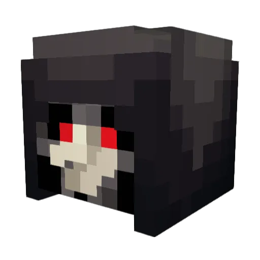 Sajk3000 Minecraft avatar head, 3D render