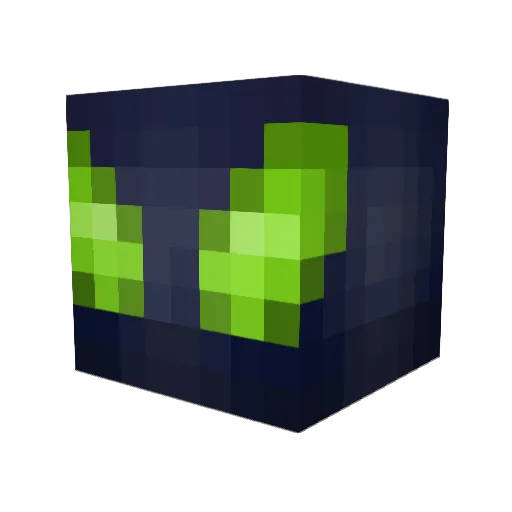 Sak420 Minecraft avatar head, 3D render