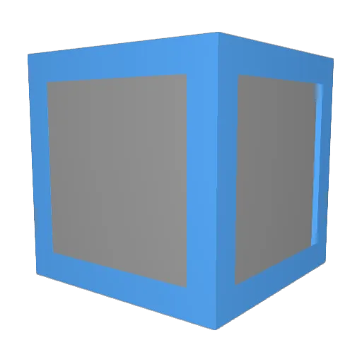 Sakamuro2 Minecraft avatar head, 3D render