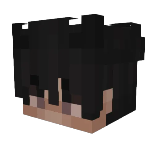 SakeiZ_ Minecraft avatar head, 3D render