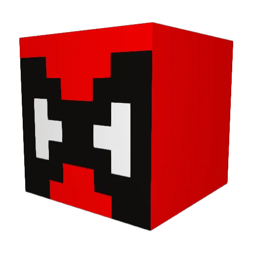 SakisAnna Minecraft avatar head, 3D render