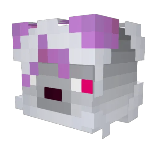 Sakupenhell Minecraft avatar head, 3D render