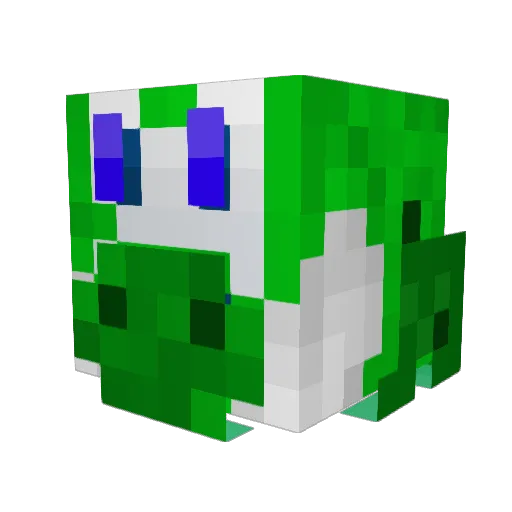 Sakura283 Minecraft avatar head, 3D render
