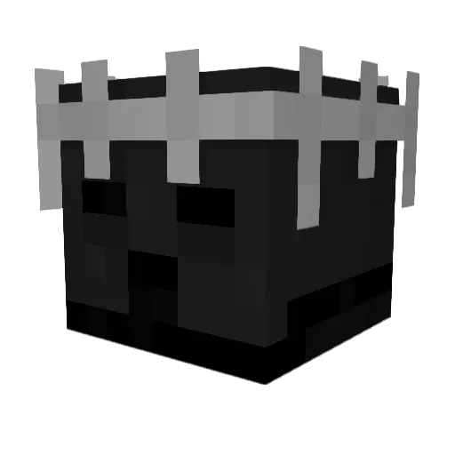 Sakusev2 Minecraft avatar head, 3D render