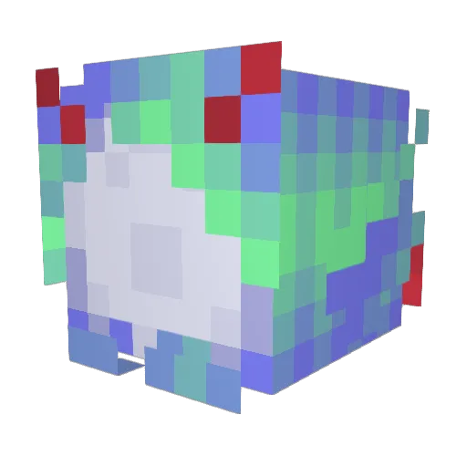 Sal_1230 Minecraft avatar head, 3D render