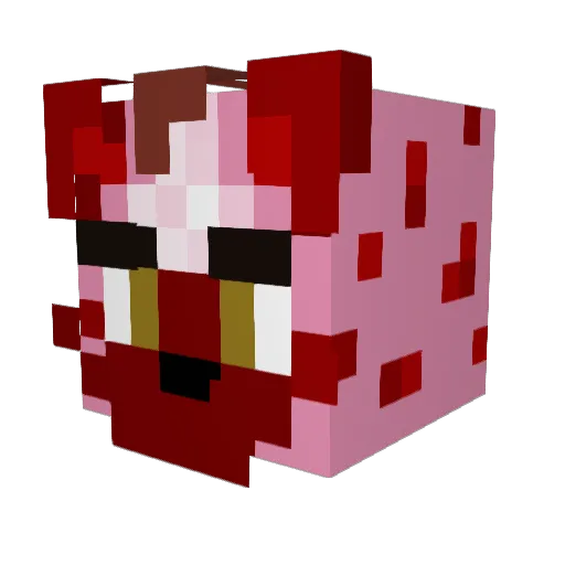 SaladBoy_uwu Minecraft avatar head, 3D render