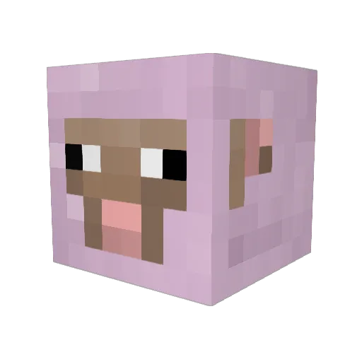 SaladEater Minecraft avatar head, 3D render