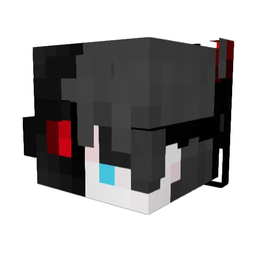 Salahh_ Minecraft avatar head, 3D render