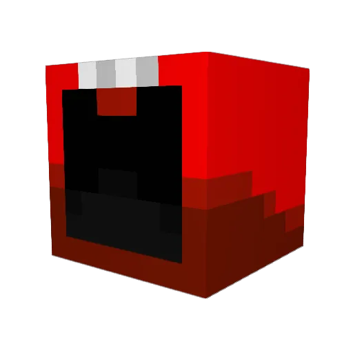 SalamToU Minecraft avatar head, 3D render
