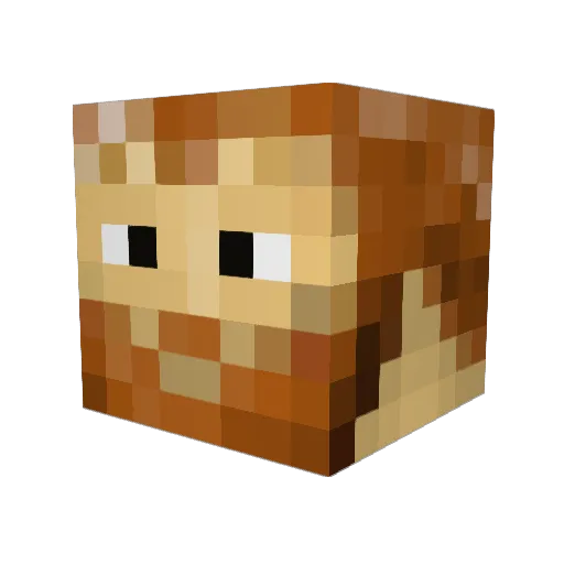 SalamanderXV Minecraft avatar head, 3D render