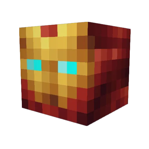 Salamandra31 Minecraft avatar head, 3D render