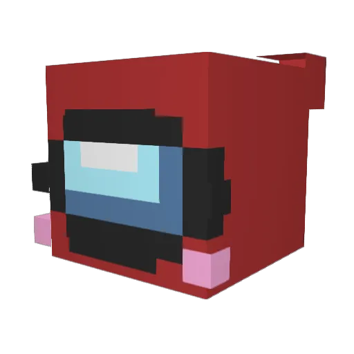 Salamandra_Chan Minecraft avatar head, 3D render