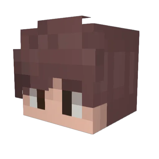 Salchipapa1031 Minecraft avatar head, 3D render