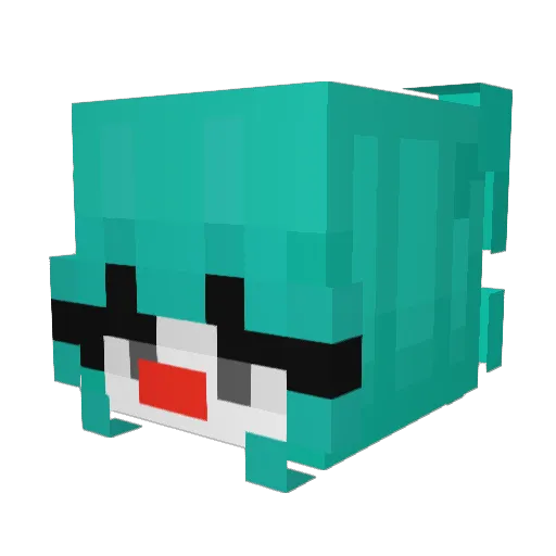 Salep20 Minecraft avatar head, 3D render