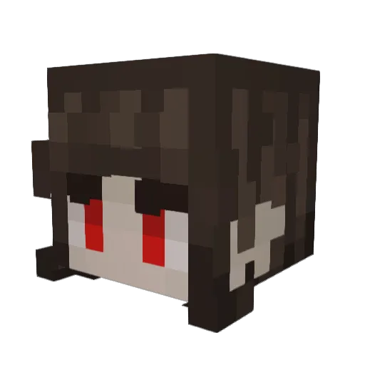 SalesEnvoy Minecraft avatar head, 3D render