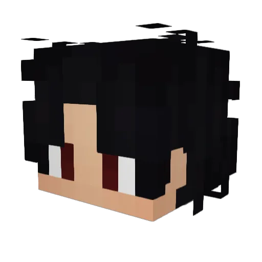 Salgorin Minecraft avatar head, 3D render