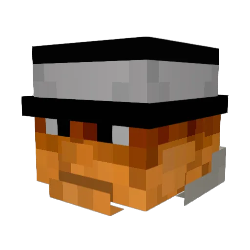 SalidShobe04 Minecraft avatar head, 3D render
