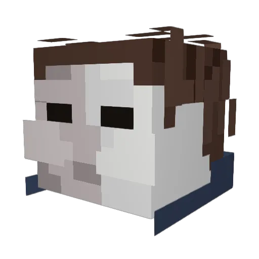 SalijJAY Minecraft avatar head, 3D render